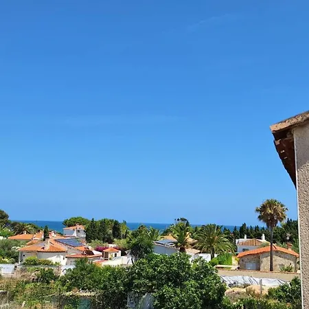 La Devesa Con Piscina Y A 200 Metros Del Mar 公寓